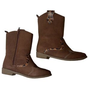 Carter’s Girl’s Marlene Western Cowgirl Boots. Size 10.